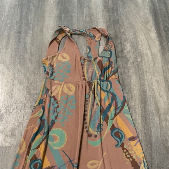 Fresh Produce Brown Maxi Dress with Keyhole Back - Picture 4 of 7